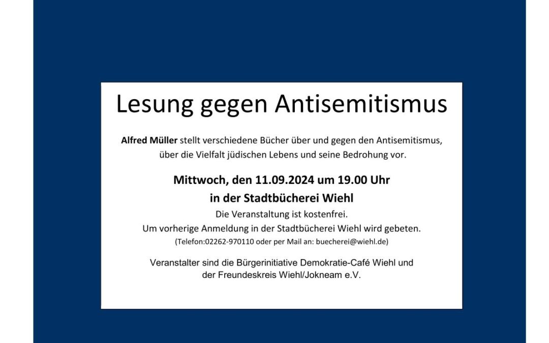 #NieWiederIstJetzt